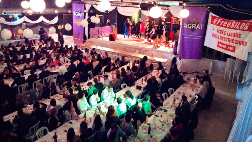 Imatge de l'assemblea de socis de l'Agrat celebrada diumenge passat