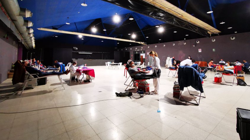 Donació de Sang a l'Espai MerCAT en la campanya del 2020