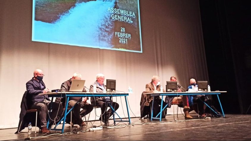 L’assemblea de regants es va fer a la sala L’Amistat per motius de seguretat per la Covid