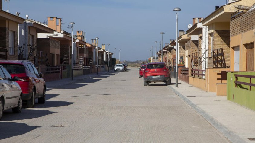 Imatge actual del carrer Urgell