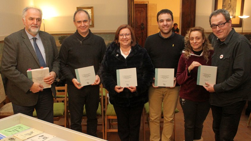 El llibre es va presentar al Museu Comarcal