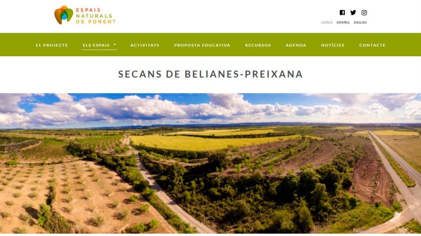 Nou conveni per dinamitzar l'espai natural dels Secans de Belianes-Preixana