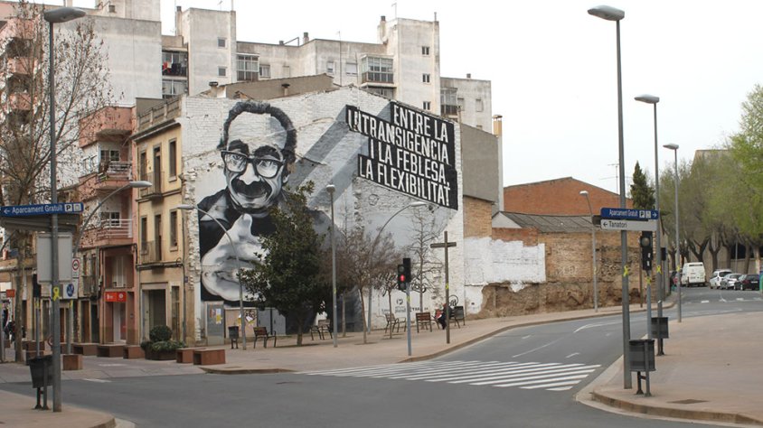 Imatge de la plaça que el consistori proposa dedica al doctor Domingo
