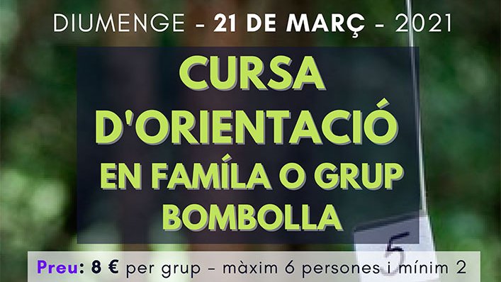 El cartell de l'activitat