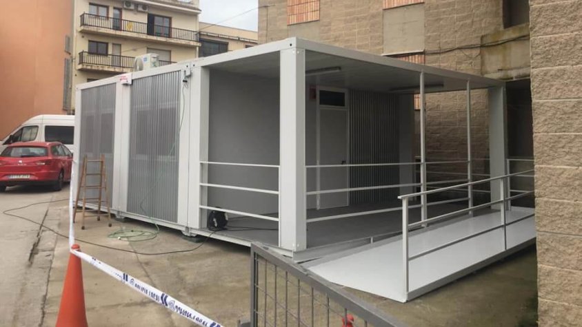 El mòdul que Salut instal·la al CAP de la capital del Sió