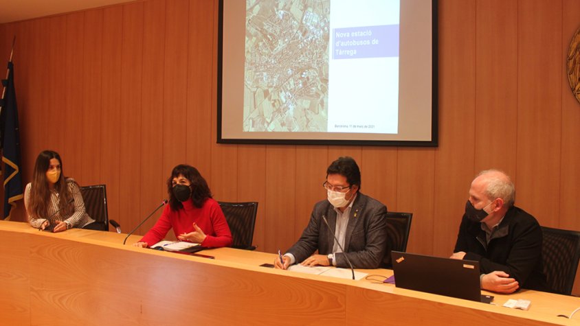 Divendres passat Isidre Gavín va presentar el projecte a l'alcaldessa