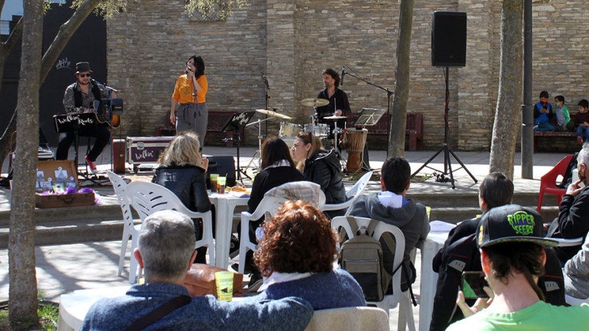 Imatge del concert de Walkin' Roots