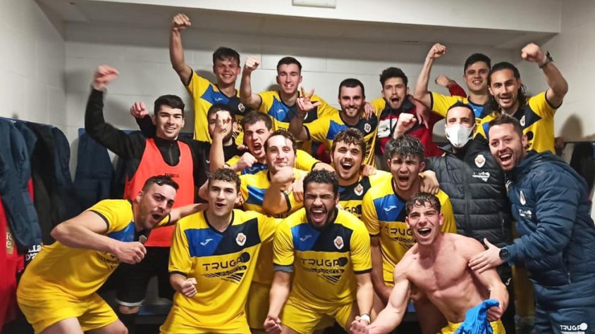 L’eufòria del Tàrrega es va desbordar al vestidor