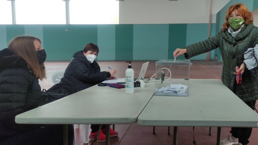 Imatge de la consulta celebrada dissabte passat
