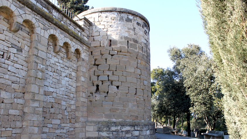 Un dels tres torricons del Parc de Sant Eloi