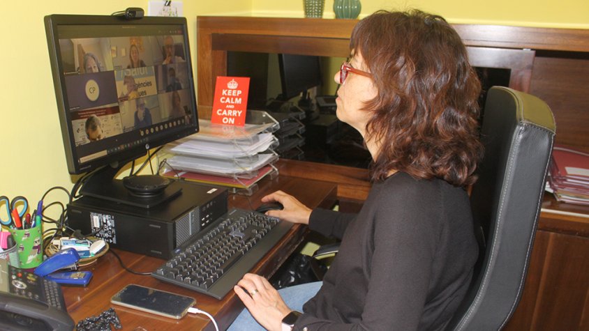 Reunió telemàtica de l'alcaldessa amb el Procicat