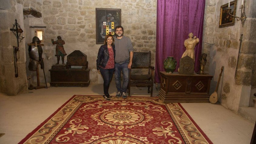 Els actuals propietaris del castell