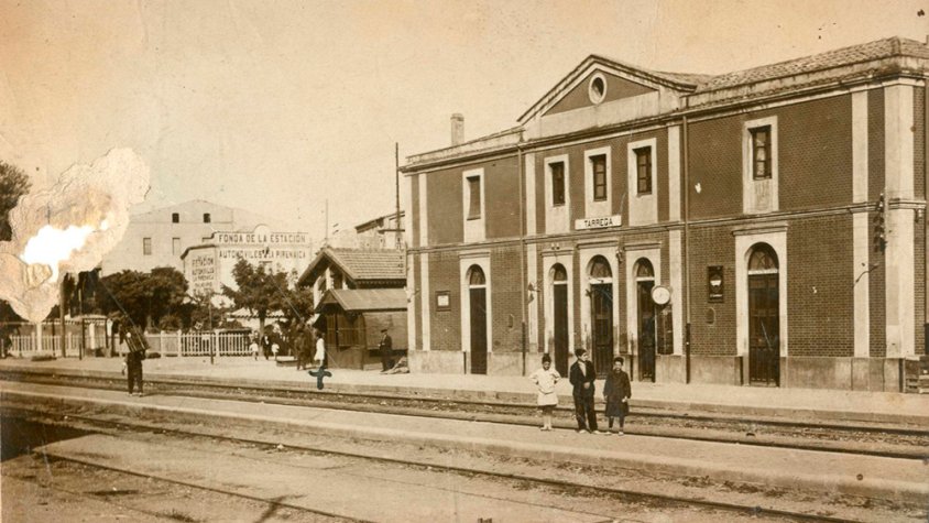 L'Estació de Tàrrega l'any 1910