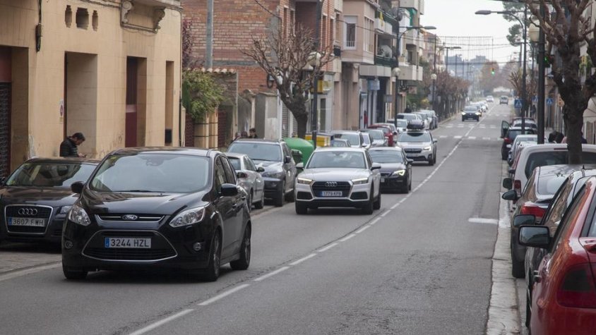 Imatge actual de l'avinguda Jaume Mestres