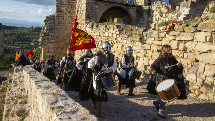 Ciutadilla va reviure ahir la seua festa medieval sense públic forà
