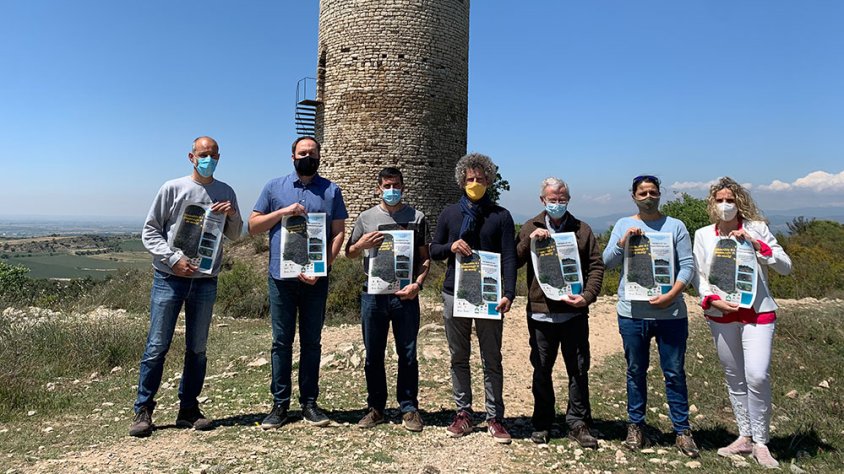 Avui s'ha presentat la iniciativa a la Serra d'Almenara