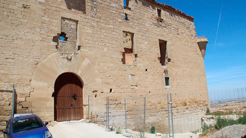 Imatge d'arxiu del castell de Maldà