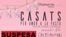BAT cancel·la la representació de 'Casats per amor a la pasta' de dissabte