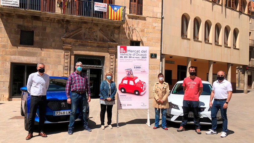 Tàrrega celebra aquest cap de setmana el 8è Mercat del Vehicle d'Ocasió amb més de 4.000 metres quadrats d'exposició