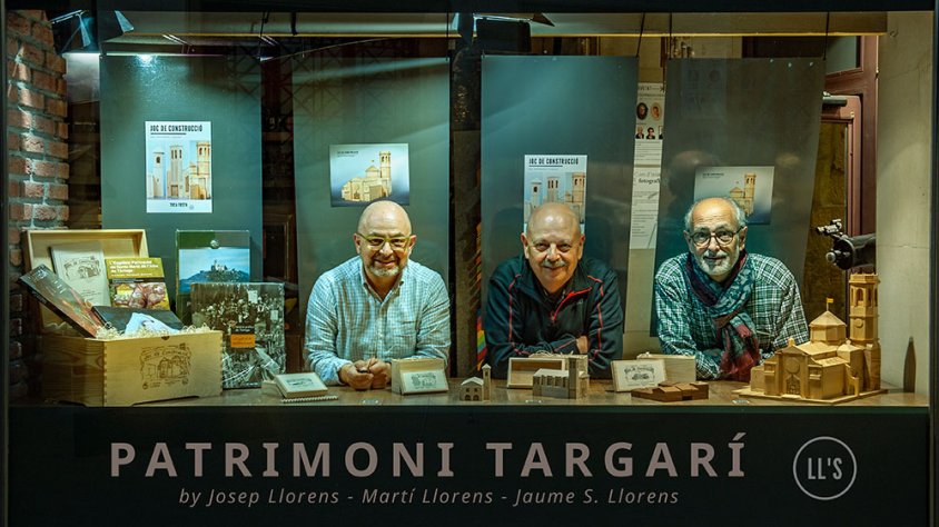 Josep Llorens crea el joc de construcció del patrimoni de Tàrrega