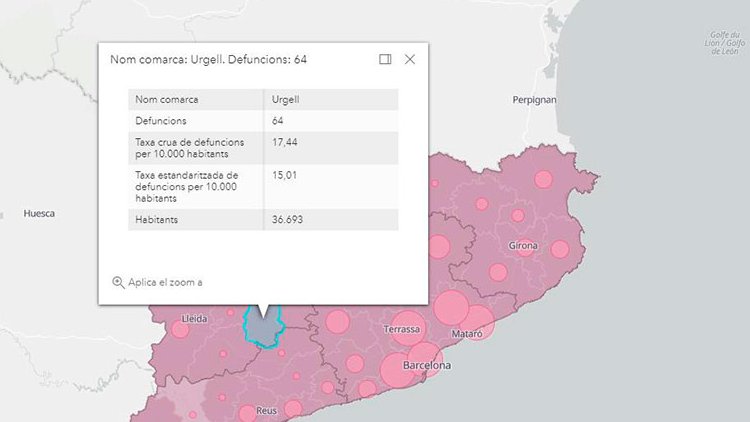 Cinc dels municipis que concentren el 80% de les defuncions per Covid a Lleida són a l'Urgell