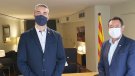 Bernat Solé i Ramon Farré formalitzen el relleu al capdavant de la Delegació del Govern a Lleida