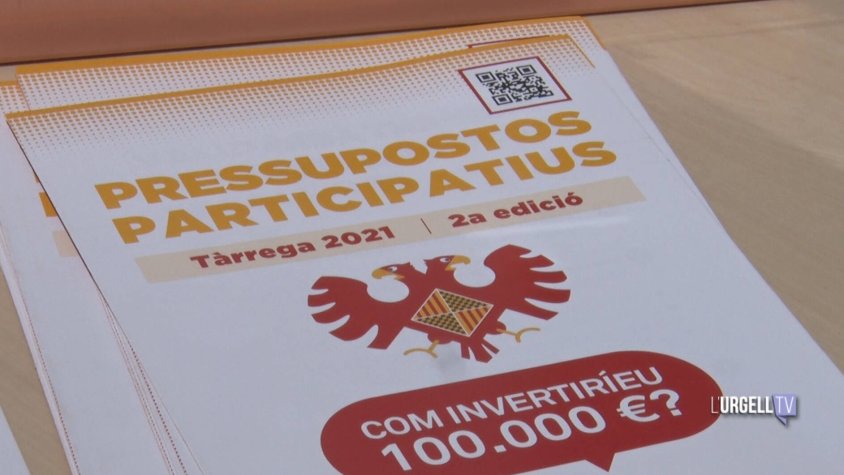 Fins a 207 propostes en els segons pressupostos participatius de Tàrrega