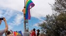 Tàrrega fa onejar la bandera del col·lectiu LGTBI+ al Parc de Sant Eloi