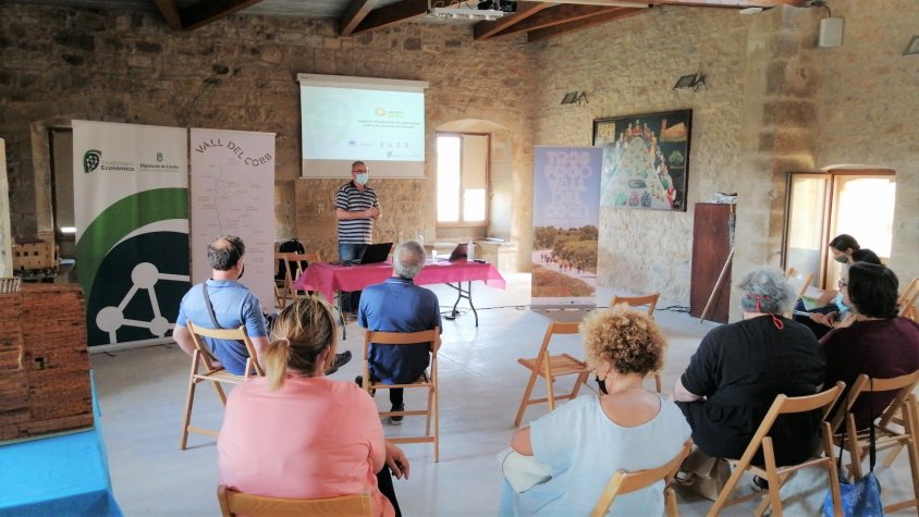 El projecte Ponent Actiu impulsa el patrimoni natural i cultural de la Vall de Corb