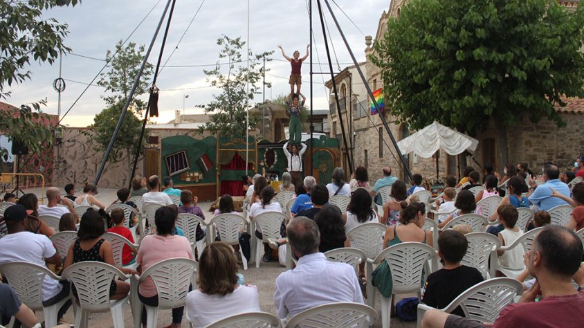 Tàrrega obre amb èxit a la Figuerosa el seu cicle estival d'arts de carrer