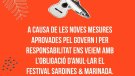 El Grup Alba cancel·la el Sardines  & Marinada a causa de la pandèmia