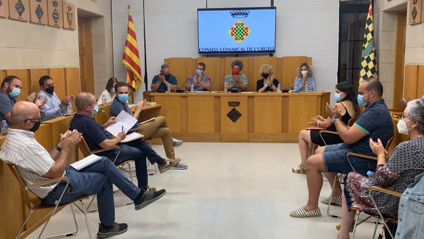 Relleu de quatre consellers comarcals a l'Urgell