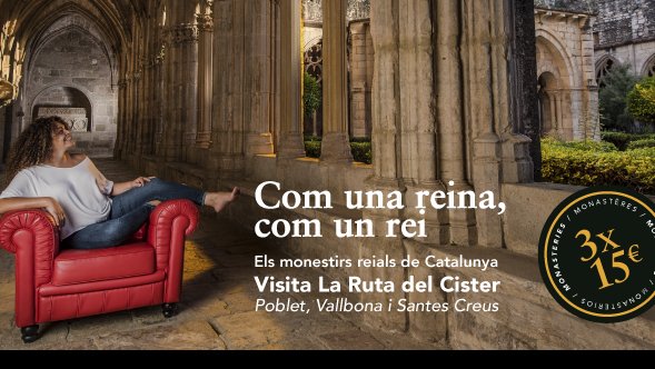 Campanya fer fomentar la visita conjunta dels monestirs de la Ruta del Cister