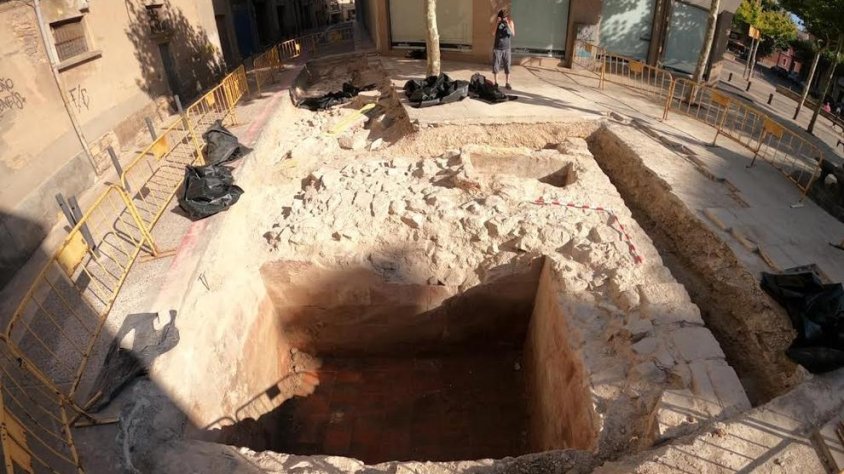 Tàrrega 'descobreix' una torre i restes de la muralla