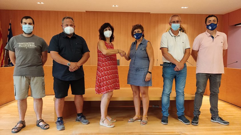 L'Ajuntament de Tàrrega i el Club Natació signen l'arrendament del pavelló de l'entitat