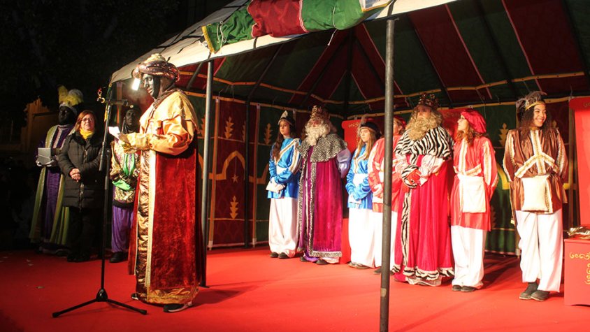 Imatge del final de la cavalcada de l'any passat