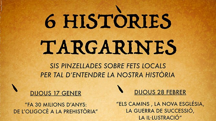 El cartell de les xerrades