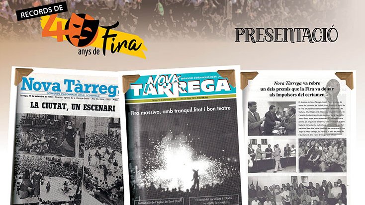 'Nova Tàrrega' publica un àlbum de records per commemorar 40 anys de FiraTàrrega