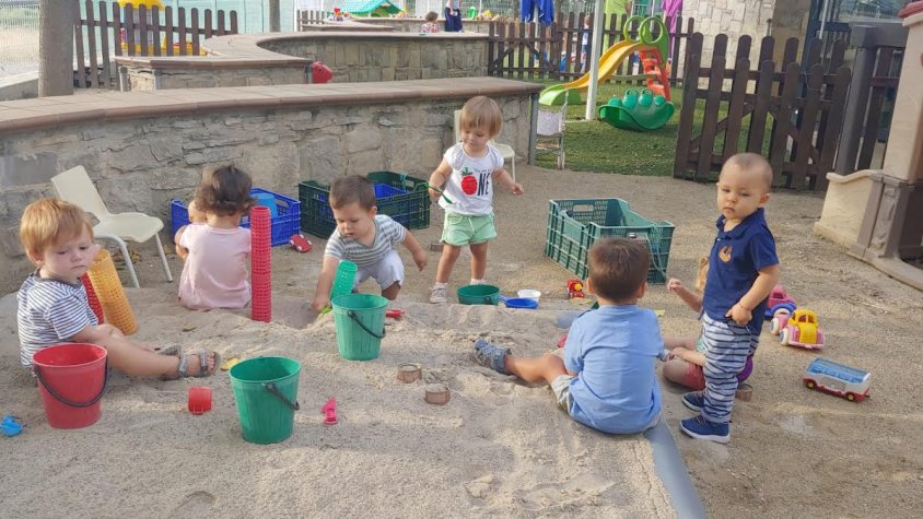 Primer dia a la llar d'infants El Niu