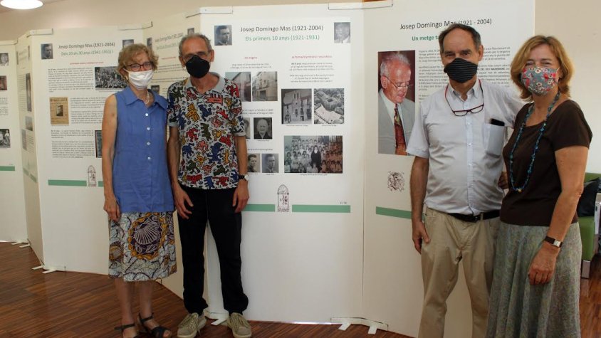 Exposició dedicada al Dr. Domingo a la biblioteca de Tàrrega