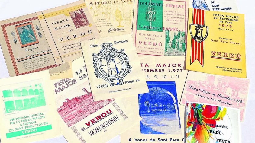 Programes de mà de la festa major