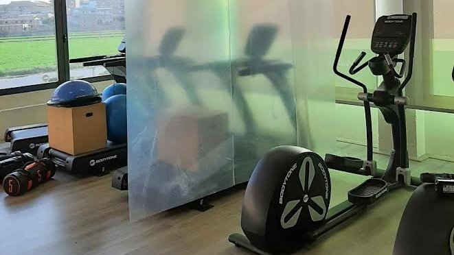 Imatge d'una sala del gimnàs