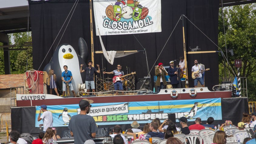 El concert va tenir lloc al càmping