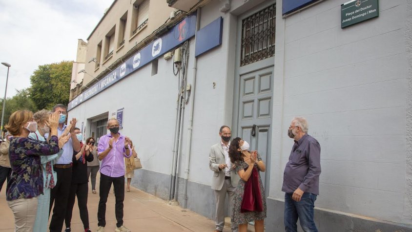 Moment del descobriment de la placa