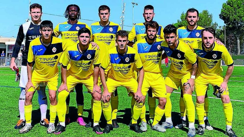 L'equip blaugrana que va jugar a Manresa