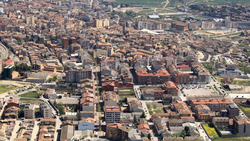 · Vista general del nucli urbà