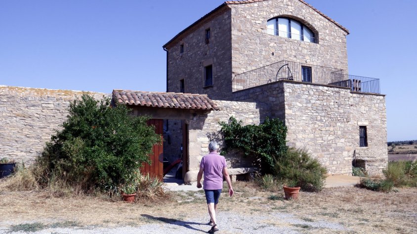 Exterior de la casa rural La Torre del Codina a El Talladell