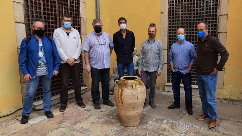 Foto de grup dels participants a la jornada de treball