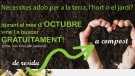 L'Urgell regala compost per a utilitzar-lo com adob