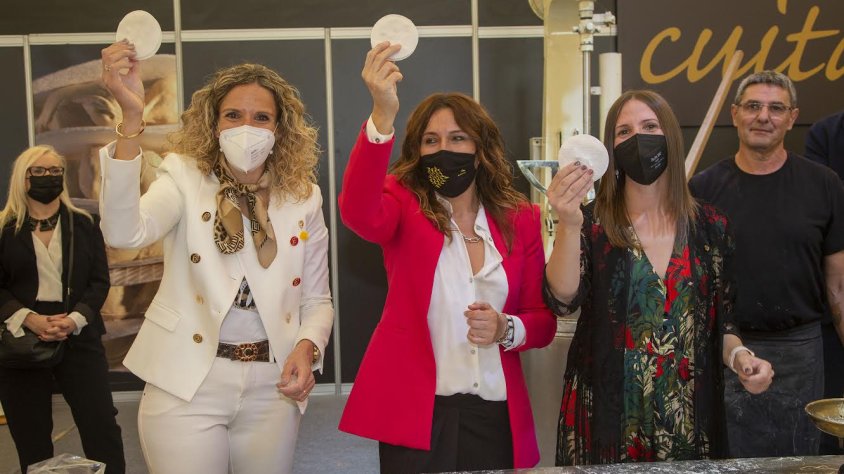 Inauguració del certamen amb la consellera Vilagrà